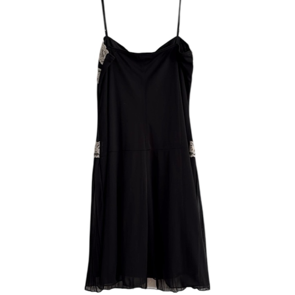 Charlotte Russe Y2K Lace Trim Babydoll Dress Festival Whimsigoth Fairy Size L - Picture 2 of 16